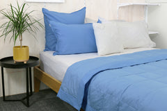 Linen Pillowcase - Cornflower