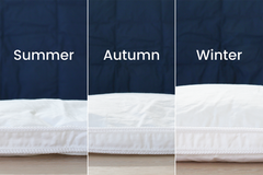 80% Hungarian Duck Down Autumn Weight Quilt