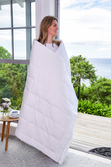 Goose Down Blanket - Alpine White