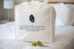Eiderdown White Goose Down Mattress Topper