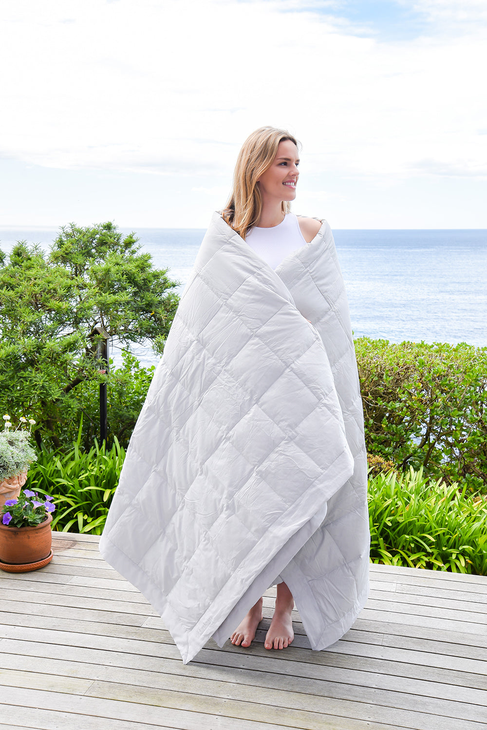 Goose Down Blanket River Stone Eiderdown Australia