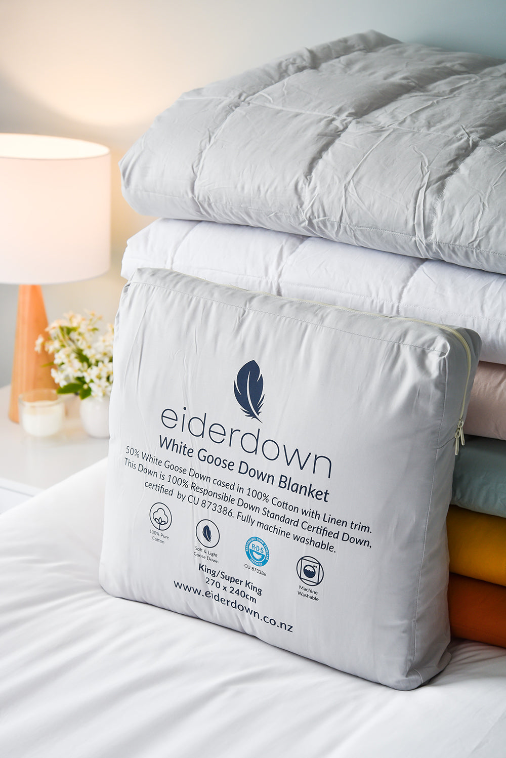 Goose Down Blanket River Stone Eiderdown Australia